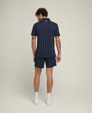 【50%OFF】オールシーズン ポロ ピンストライプ - クラシックネイビー