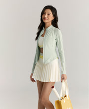 シェイド テックニット - アクアグレー