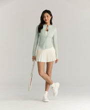 シェイド テックニット - アクアグレー