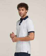 【50%OFF】オールシーズン ポロ ピンストライプ - クラブグレー