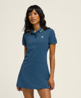 【50%OFF】ピケ ポロドレス
