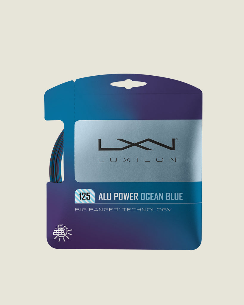 ALU POWER 125 SET OCEAN BLUE by Wilson Japan Racquet online