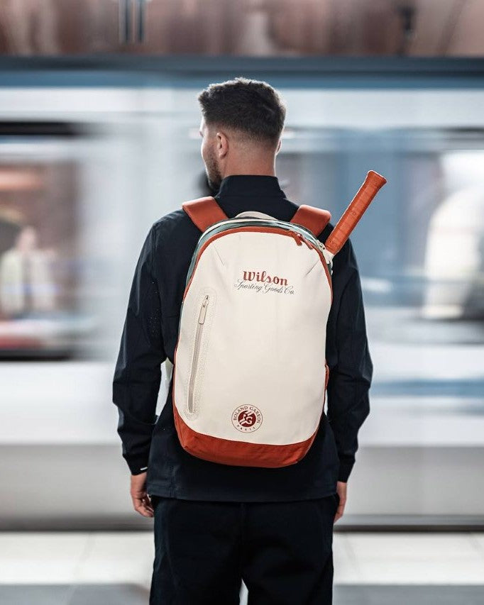 ROLAND GARROS 2026 TENNIS BACKPACK - Cream