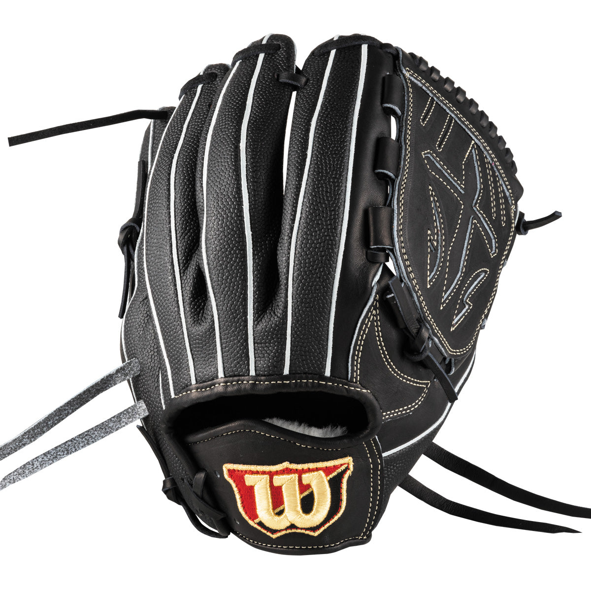 硬式用 Wilson Staff DUAL 投手用 B23型 - ブラックSS