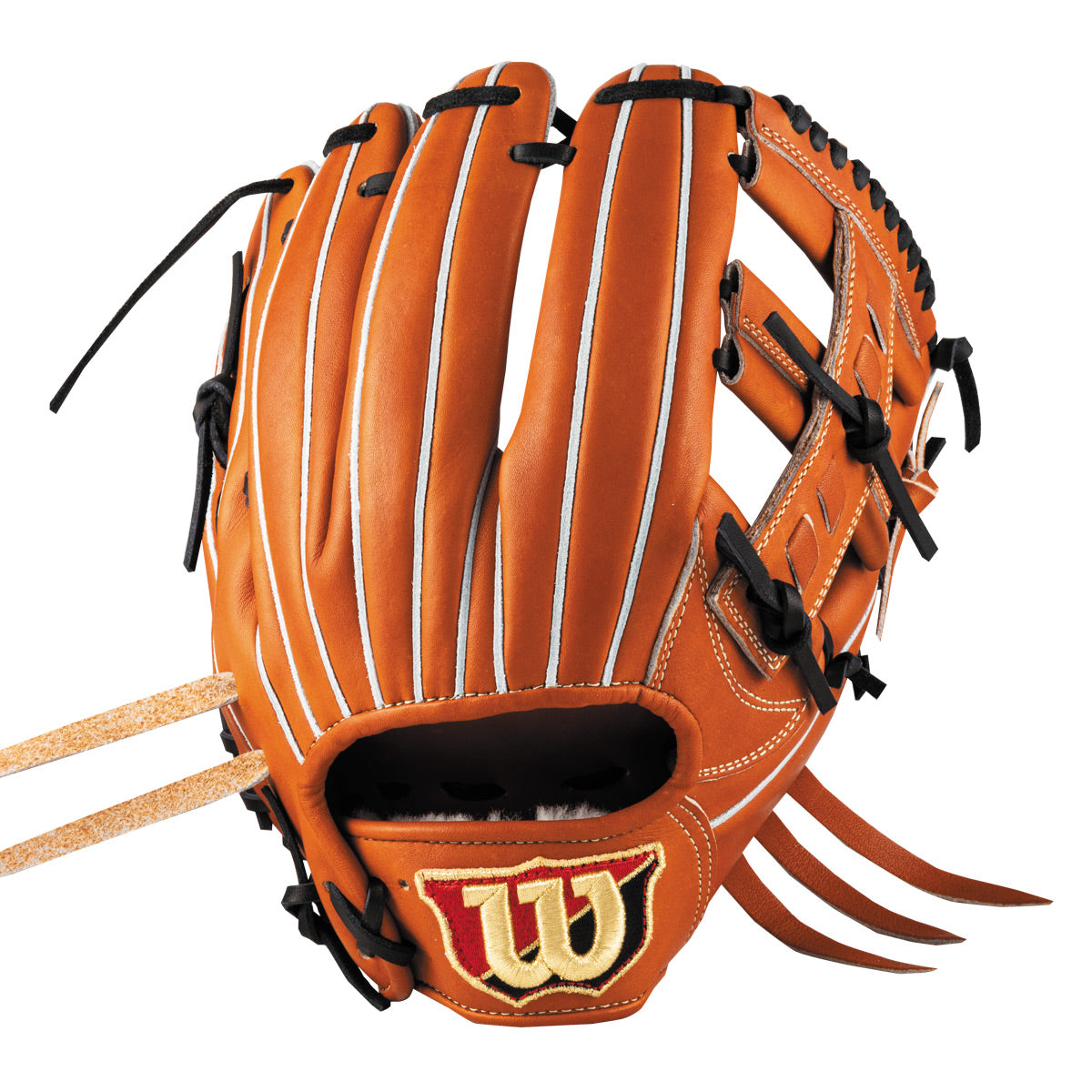 硬式用 Wilson Staff DUAL 内野手用 D5型 - Tオレンジ