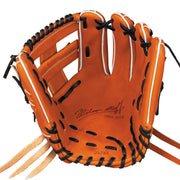 硬式用 Wilson Staff DUAL 内野手用 D5型 - Tオレンジ