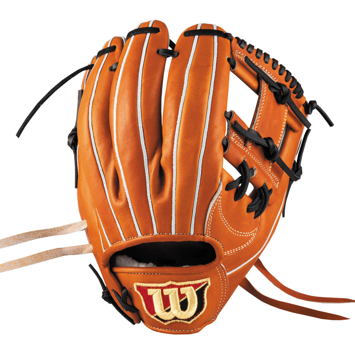 硬式用 Wilson Staff DUAL 内野手用 87型 - Tオレンジ
