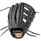 硬式用 Wilson Staff DUAL 外野手用 75型 - ブラックSS