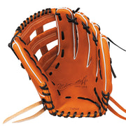 硬式用 Wilson Staff DUAL 外野手用 50型 - Tオレンジ