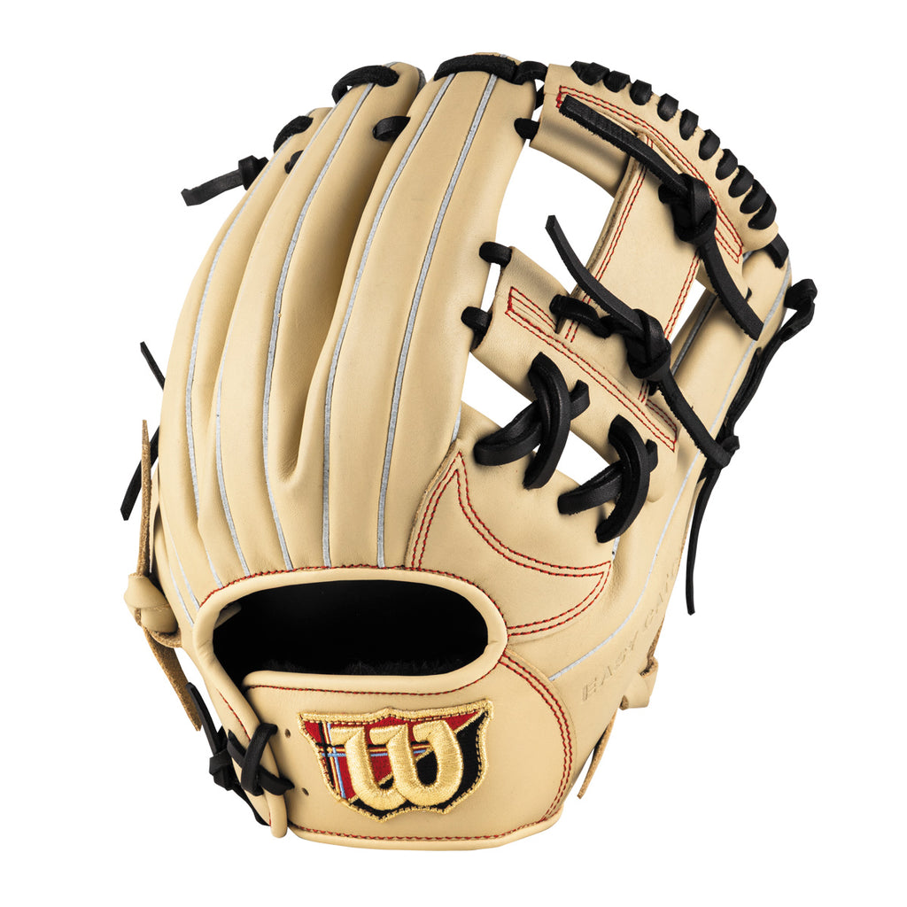 Wilson 】ベージュグローブ Wilson【EZC (ウィルソン) プロストック 内野手用 ベージュ 軟式グローブ グローブ