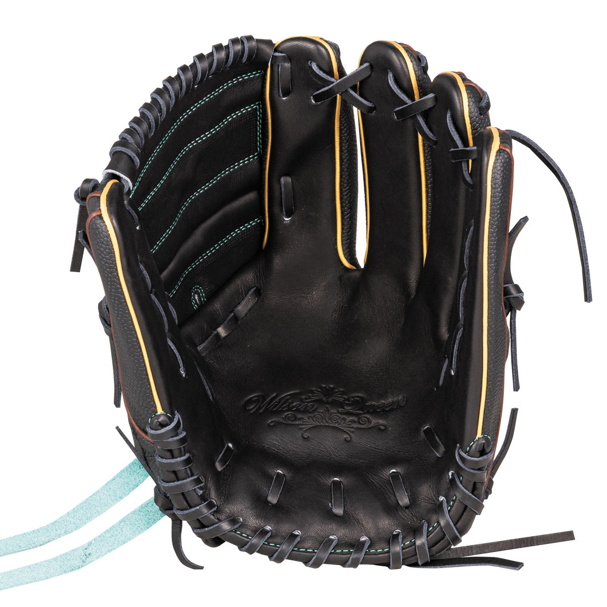 女子ソフトボール用 Wilson Queen DUAL 投手用 S1 - ブラック/ブラックSS