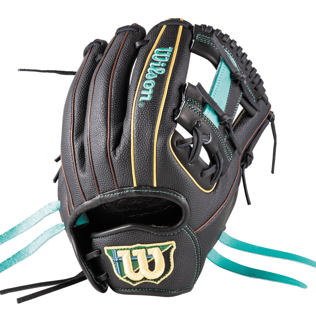 女子ソフトボール用 Wilson Queen DUAL 内野手用 86P - Dブラウン