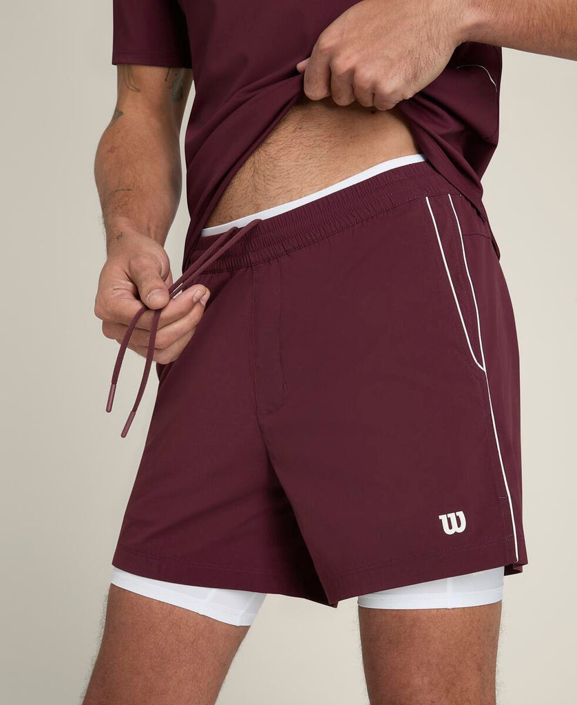テニス ボレー ショートパンツ 6インチ by Wilson Japan Sportswear