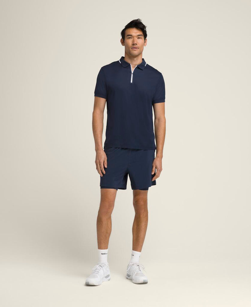 【ネイビー】HIGH STREET∴クールドッツボタニカルショートパンツ ハイストリート HIGH STREET HIGH STREET∴クールドッツボタニカル