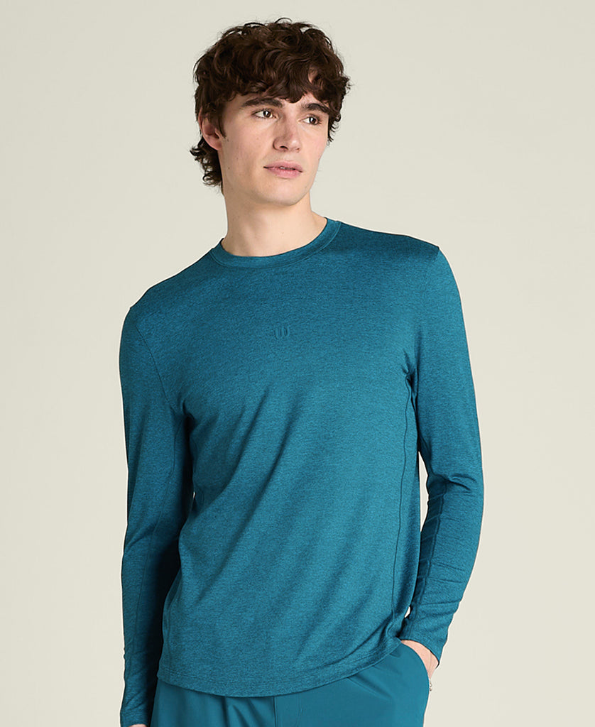 エブリデイパフォーマンスロングスリーブTシャツ - ライオンズブルー