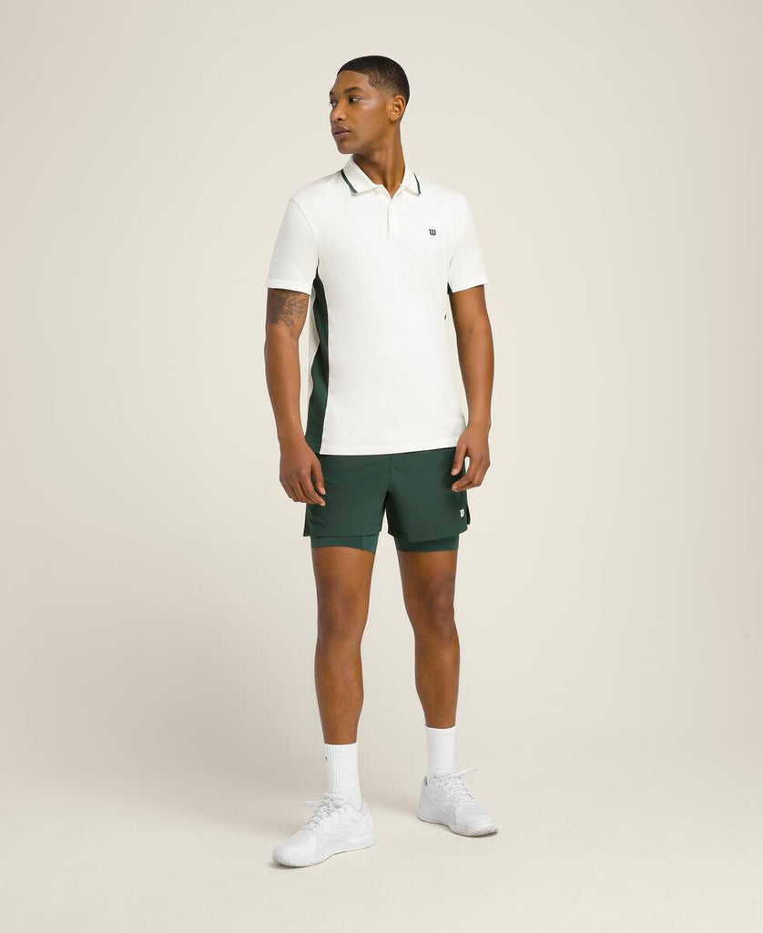 セットポイントショートパンツ5インチ（インナー付き） by Wilson