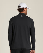 【50%OFF】レイヤーアップ ハーフジップ - ブラック