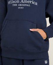 ウイルソン アメリカ フーディー - クラシックネイビー