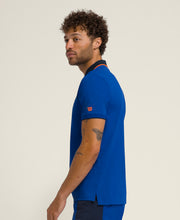 【30%OFF】アドバンテージ ジップポロ - ロイヤルブルー