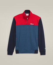 【50%OFF】ミレニアム ハーフジップ - ティールブルー