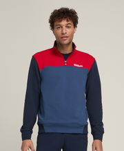 【50%OFF】ミレニアム ハーフジップ - ティールブルー