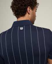 【50%OFF】オールシーズン ポロ ピンストライプ - クラシックネイビー