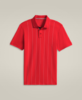 【50%OFF】オールシーズン ポロ ピンストライプ - レッド
