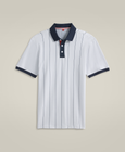 【50%OFF】オールシーズン ポロ ピンストライプ - クラブグレー
