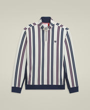 【30%OFF】クレアモント ウォームアップ ポップオーバージャケット - ストライプ