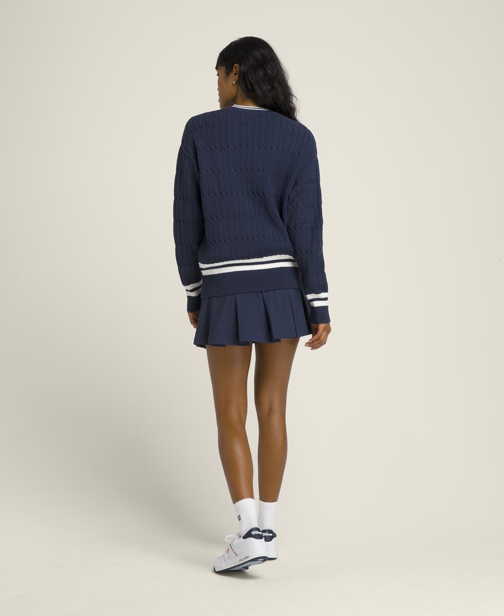 【30%OFF】ケーブルクルー セーター