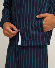 グランドスラム ジャケット - クラシックネイビー/ストライプ