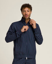 グランドスラム ジャケット - クラシックネイビー/ストライプ