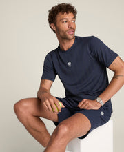 ゲームポイント シームレス Tシャツ - クラシックネイビー