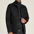 シームシールド コーチ ジャケット - ブラック