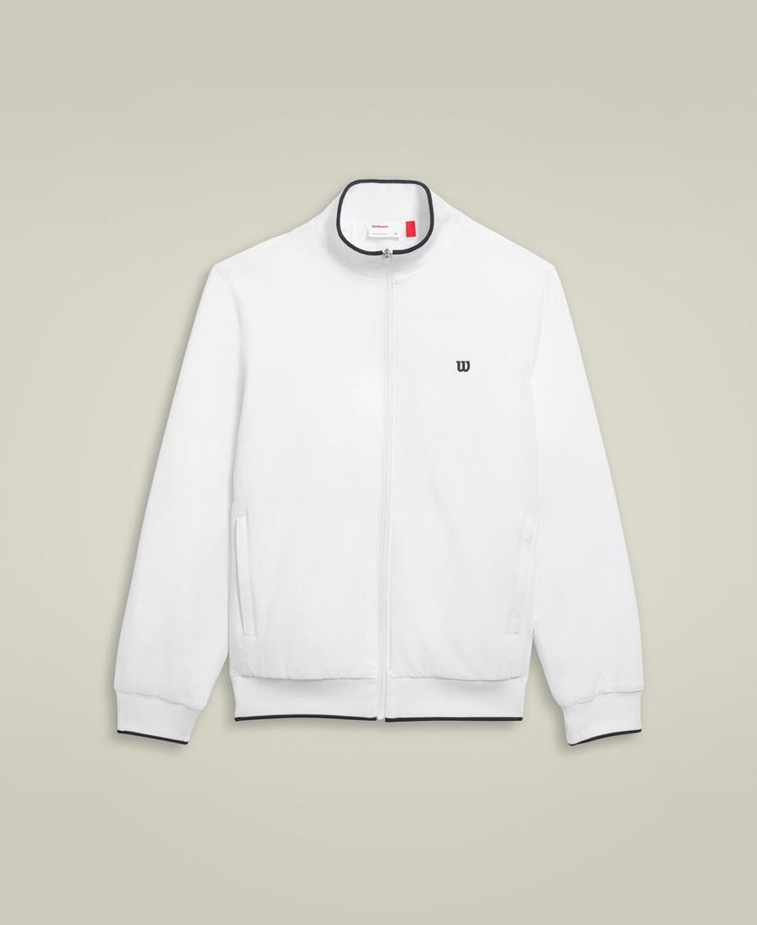 フルジップアップ ニット ジャケット - ホワイト by Wilson