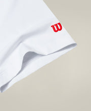 エリート パフォーマンス Tシャツ - ホワイト/アトミックブルー