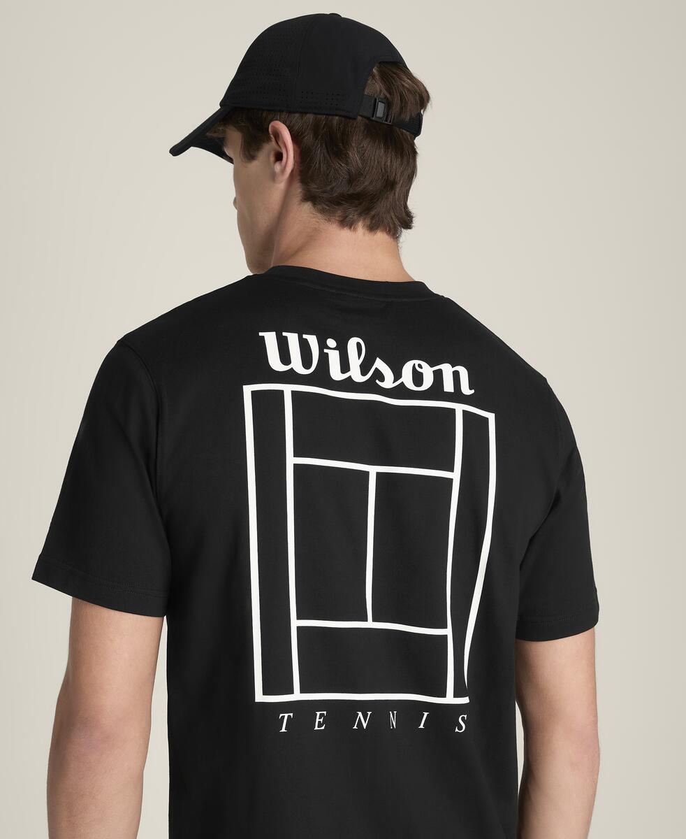 コートビュー グラフィック Tシャツ