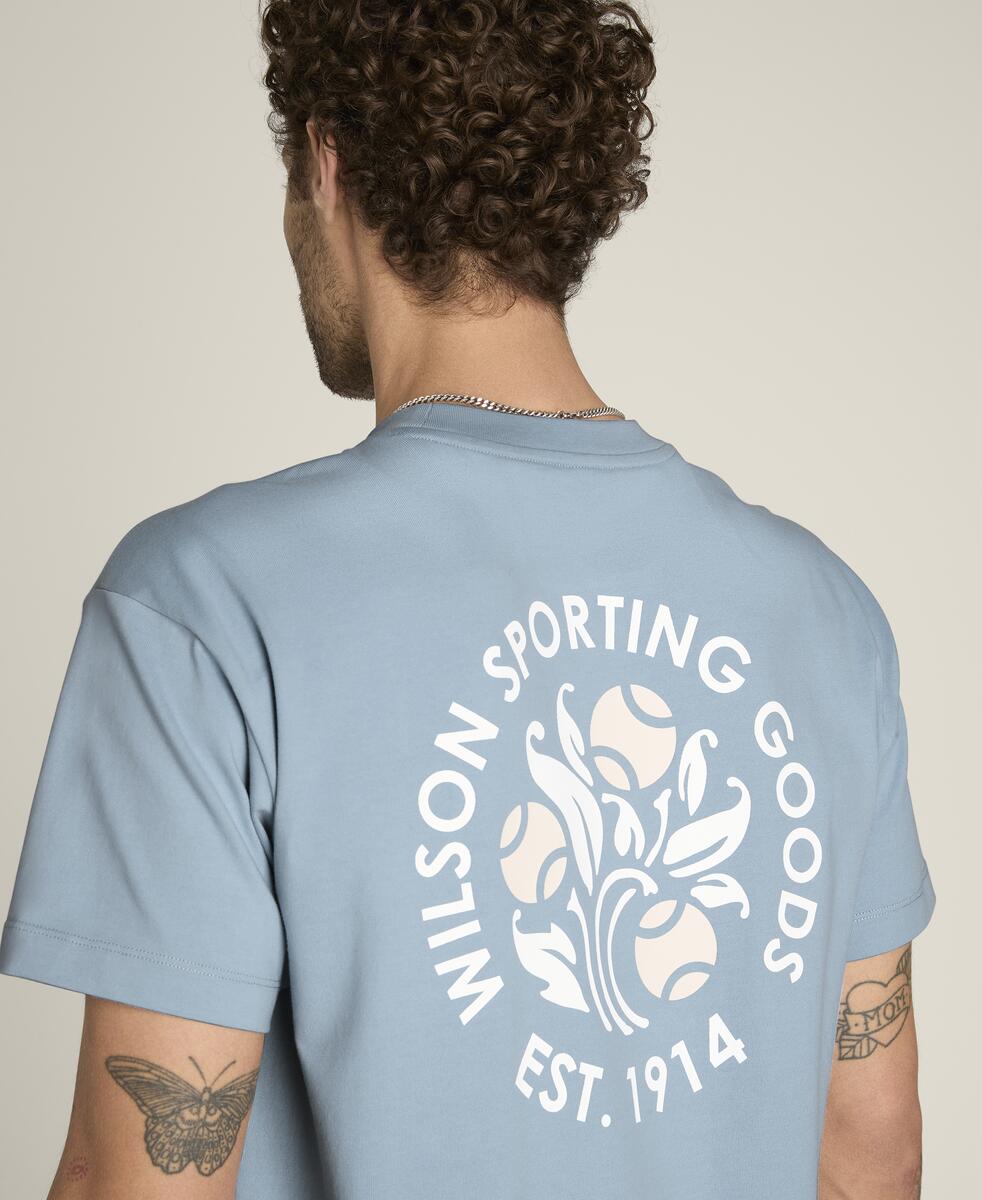 クラシックコットングラフィックTシャツ