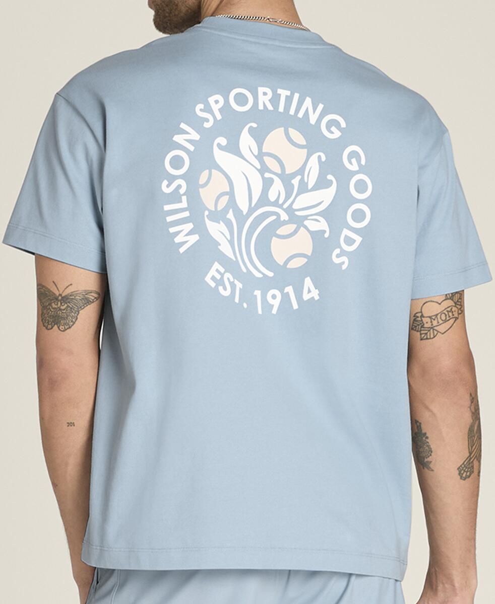 クラシックコットングラフィックTシャツ