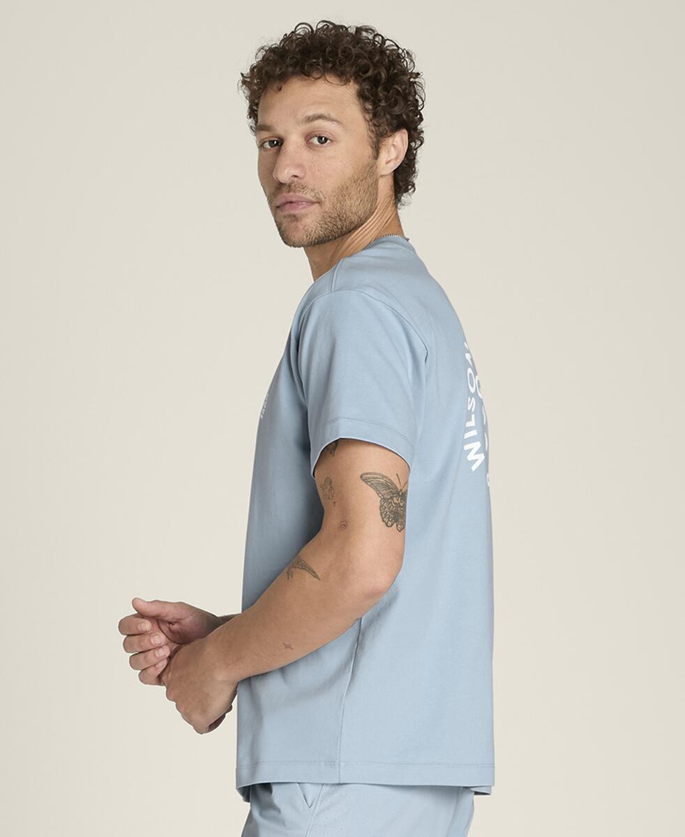 クラシックコットングラフィックTシャツ