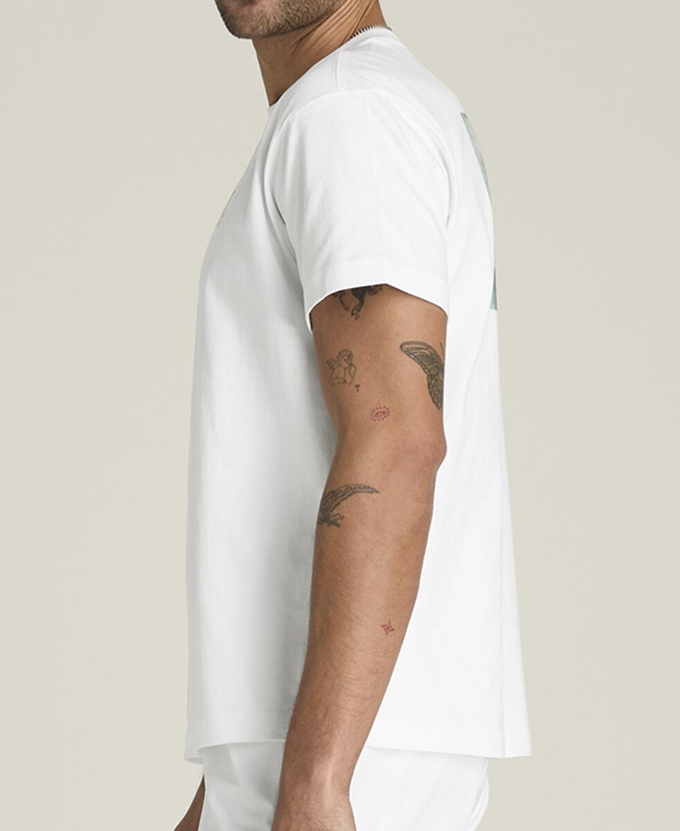 クラシックコットングラフィックTシャツ