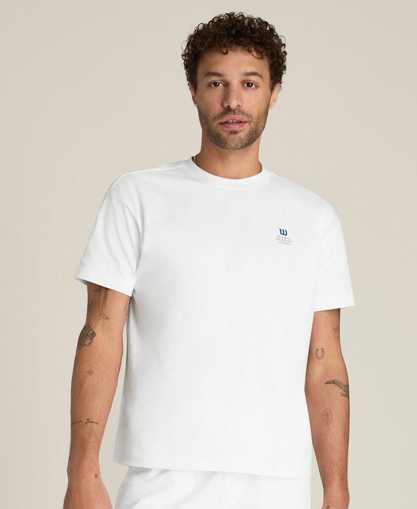 クラシックコットングラフィックTシャツ by Wilson Japan Sportswear