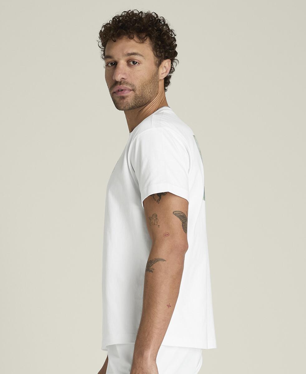 クラシックコットングラフィックTシャツ