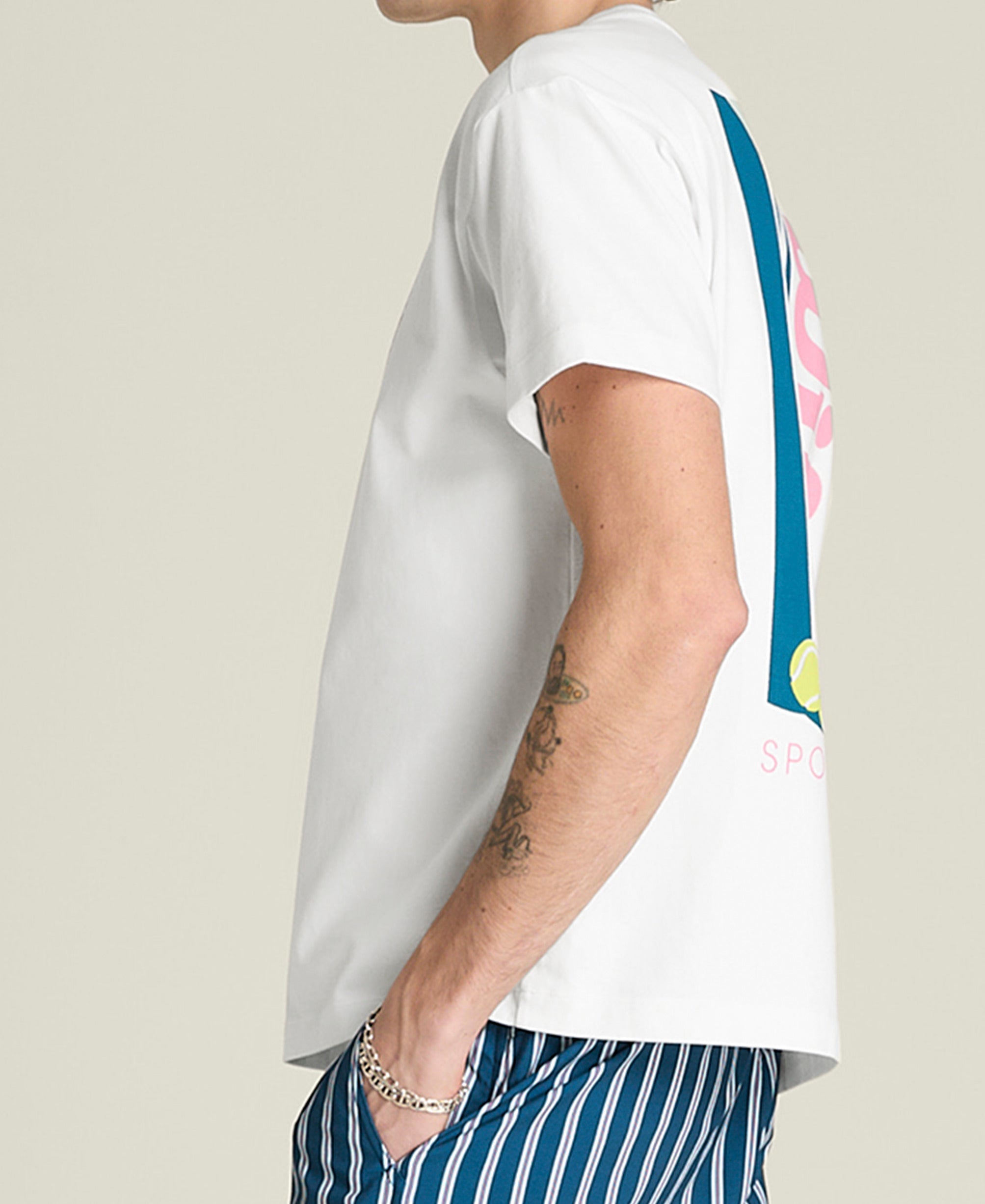 クラシック コットン グラフィック Tシャツ