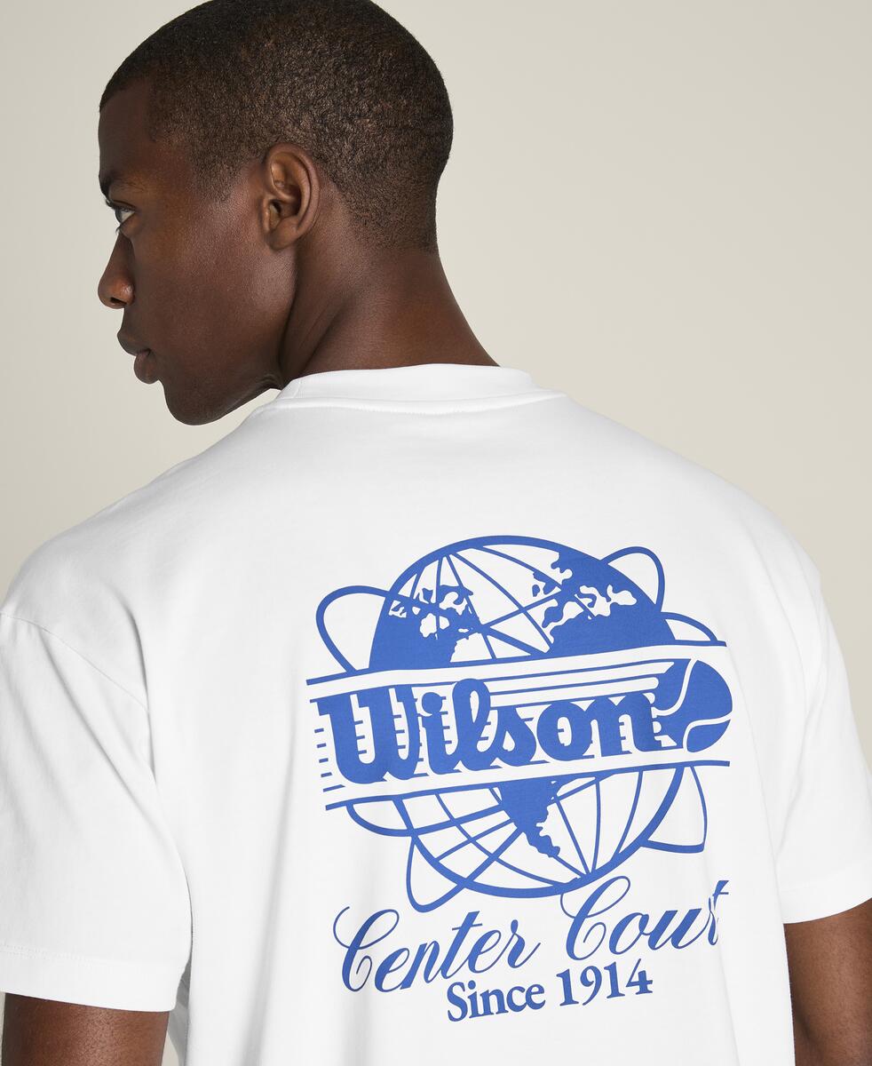クラシックコットングラフィックTシャツ
