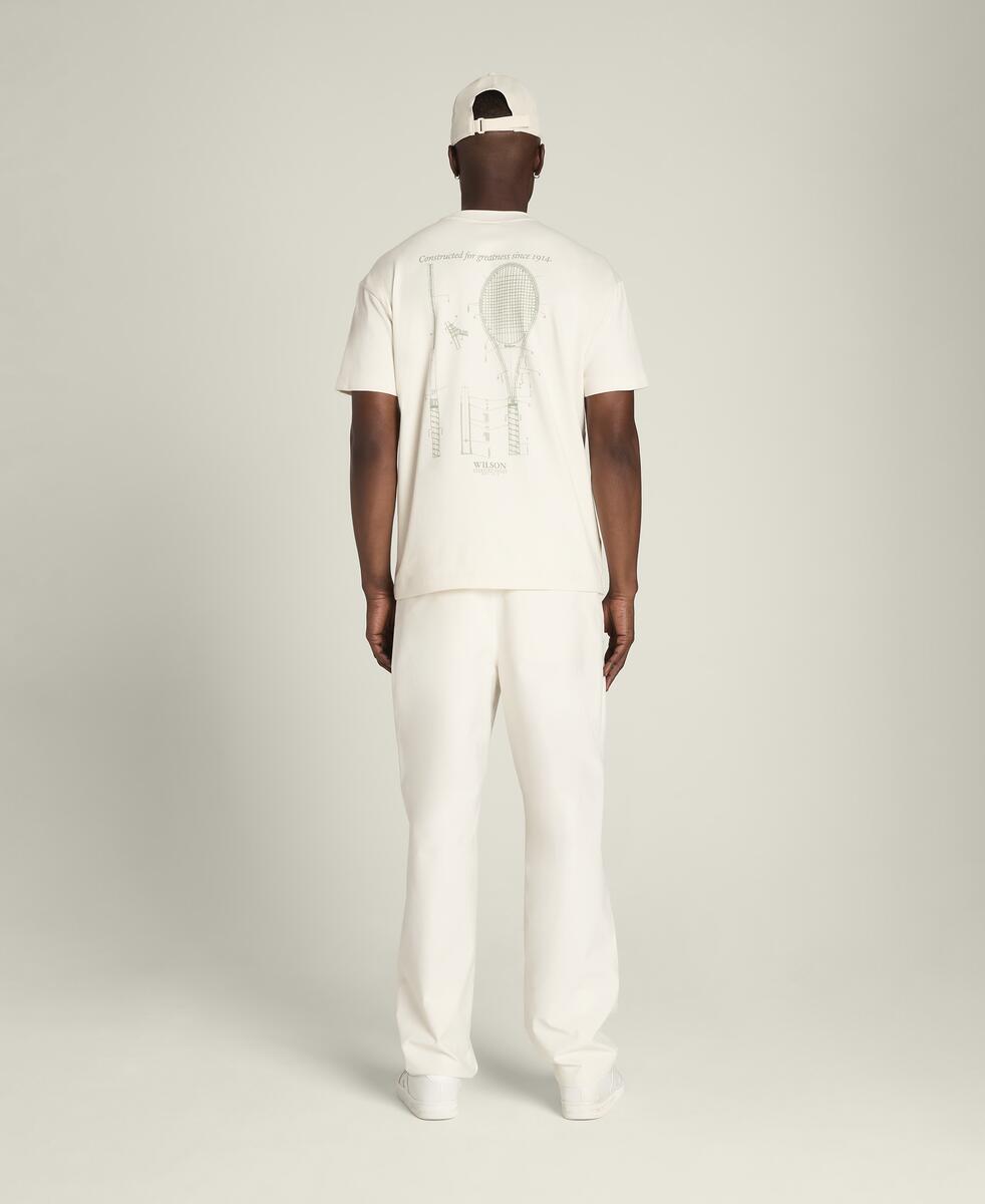 クラシックコットングラフィックTシャツ