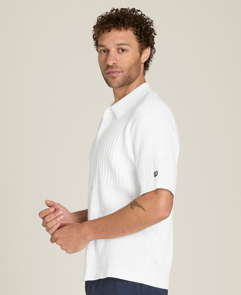 最安値‼️Pedestal japan polo flexwitme ケーブル ブロックド ポロ by Wilson Japan Sportswear online