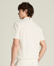 テックリネンニットポロ-サンドリフト