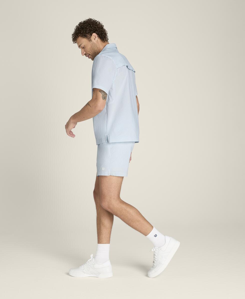 スナップ フロント ボレー ショートパンツ 6インチ