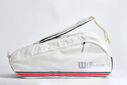 TEAM J 6PK RACKET BAG - ホワイト